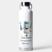 Carton Pill Bottle Design Water Bottle ウォーターボトル (正面)