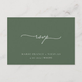 Carton Réponse | French 出欠カード