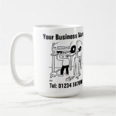 Cartoonの修理とサービス。 コーヒーマグカップ (左)