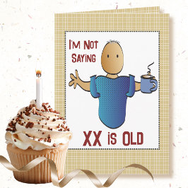 Cartoon おもしろい誕生日カード カード