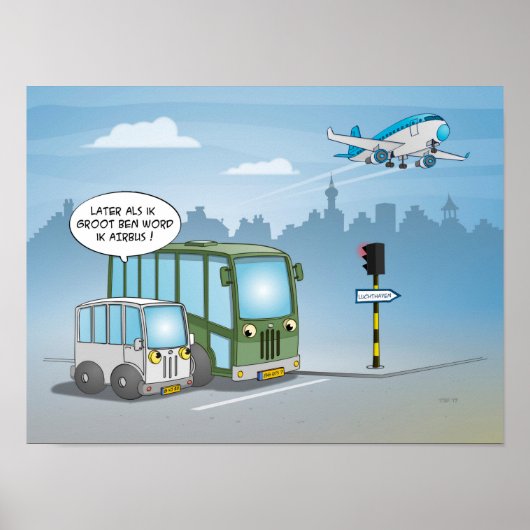 Cartoon；その後IKグルートベン ポスター (正面)