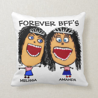 Cartoon 最高の Friend BFF クッション