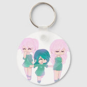 Cartoon 最高の Friends Keychain キーホルダー (裏面)
