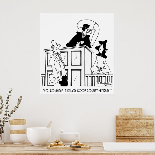 Cartoon 5321 ポスター (キッチン)