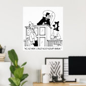 Cartoon 5321 ポスター (ホームオフィス)