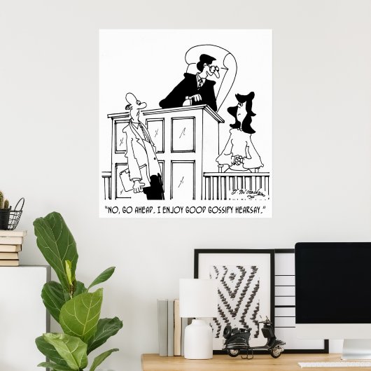 Cartoon 5321 ポスター (ホームオフィス)