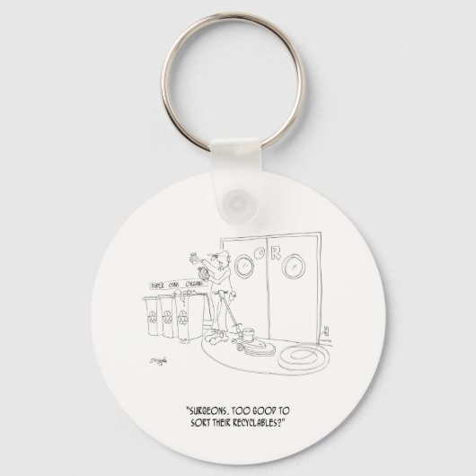 Cartoon 9265のリサイクル キーホルダー (正面)