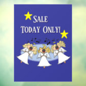 Cartoon Angel Choirカスタマイズ可能 ウィンドウサイン (シート3)