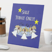 Cartoon Angel Choirカスタマイズ可能 台座サイン (インサイチュ)