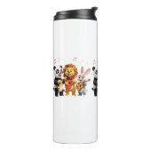 🎵 Cartoon Animal Music Party – Fun & Cute Musical タンブラー (回転左)