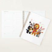 🎵 Cartoon Animal Music Party – Fun & Cute Musical プランナー手帳 (ディスプレー)