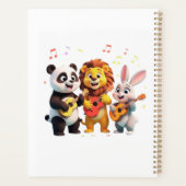 🎵 Cartoon Animal Music Party – Fun & Cute Musical プランナー手帳 (裏面)