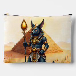 Cartoon Anubis – エジプトの死後の神 アクセサリーポーチ
