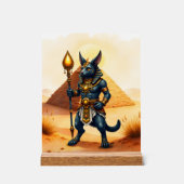 Cartoon Anubis – エジプトの死後の神 アクリルサイン (正面)