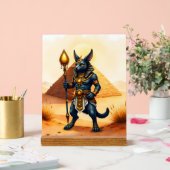 Cartoon Anubis – エジプトの死後の神 アクリルサイン (ウェディング)
