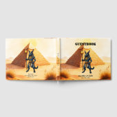 Cartoon Anubis – エジプトの死後の神 ゲストブック (全面)