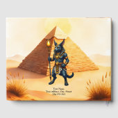 Cartoon Anubis – エジプトの死後の神 ゲストブック (裏面)