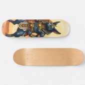 Cartoon Anubis – エジプトの死後の神 スケートボード (横)