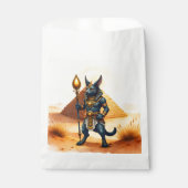Cartoon Anubis – エジプトの死後の神 フェイバーバッグ (正面)