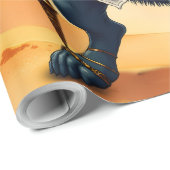 Cartoon Anubis – エジプトの死後の神 ラッピングペーパー (ロールコーナー)