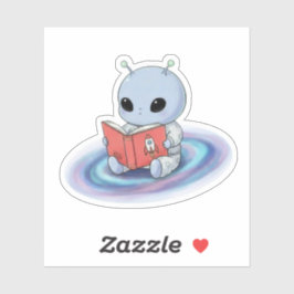 Cartoon Baby Alien  シール