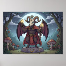 Cartoon Baphomet