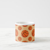 Cartoon Basketball Ball エスプレッソカップ (正面)