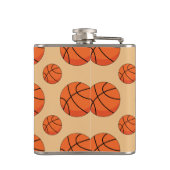 Cartoon Basketball Ball フラスク (裏面)
