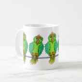 Cartoon Birds コーヒーマグカップ (正面左)