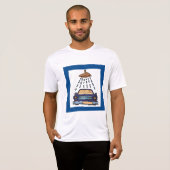 Cartoon Blue Car Wash Vintage Auto Detailing Tシャツ (正面フル)