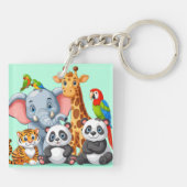 Cartoon Buddiesキーチェーン キーホルダー (裏面)