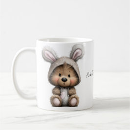 Cartoon Bunny Bear Ceramic Coffee Mug コーヒーマグカップ