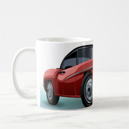 Cartoon Car Designed Mug コーヒーマグカップ