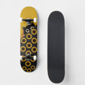 cartoon cat face スケートボード (正面)