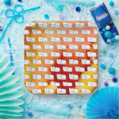 Cartoon Cats Doodle Line Drawing ペーパープレート (パーティー)