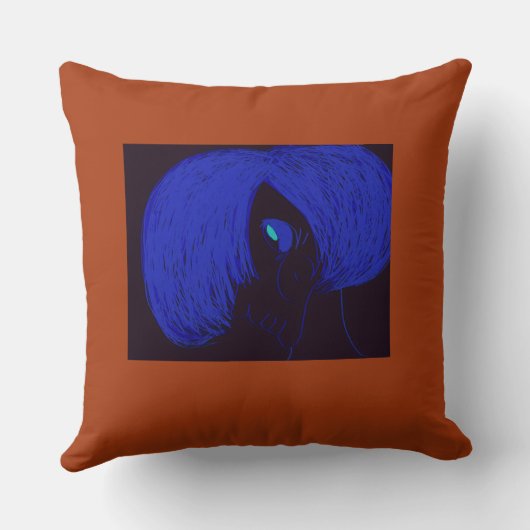 Cartoon Character Art クッション (裏面)