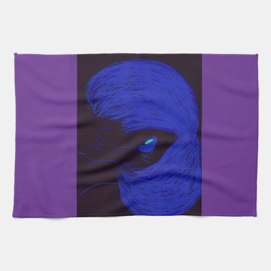 Cartoon Character Art Kitchen Towel キッチンタオル (横)