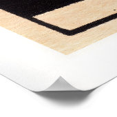 Cartoon Character No Parking Sign Vintage Matchbox ポスター (角)