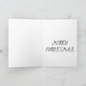 cartoon christmas card カード (内部)