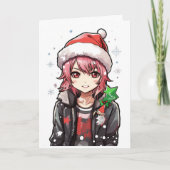 cartoon christmas card カード (正面)