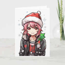 cartoon christmas card カード