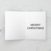 cartoon christmas card カード (内部)