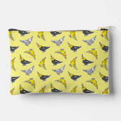 Cartoon Cockatiels Pattern アクセサリーポーチ (裏面)