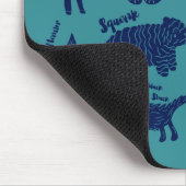 Cartoon Cryptids Cryptozology パーソナライズされた Guide マウスパッド (コーナー)