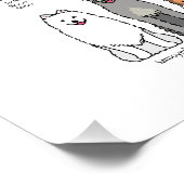 cartoon dog breeds poster ポスター (コーナー)