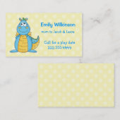 Cartoon Dragonカラフルママカード コーリングカード (正面/裏面)