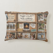 Cartoon Explorer Memory Box Design アクセントクッション (裏面)