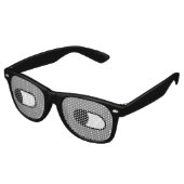 Cartoon Eyes Glasses – Funny Pop Art レトロサングラス (アングル)