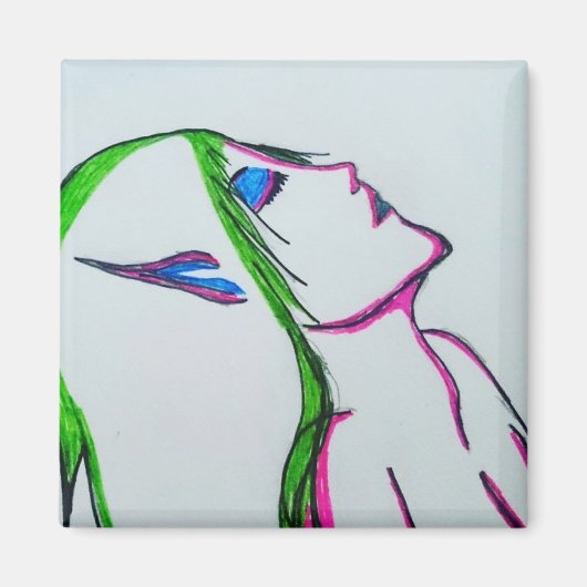 Cartoon fairy magnet マグネット (正面)