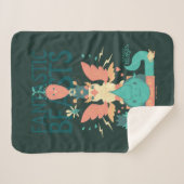 Cartoon Fantastic Beasts Emerge From Suitcase シェルパブランケット (正面(横))